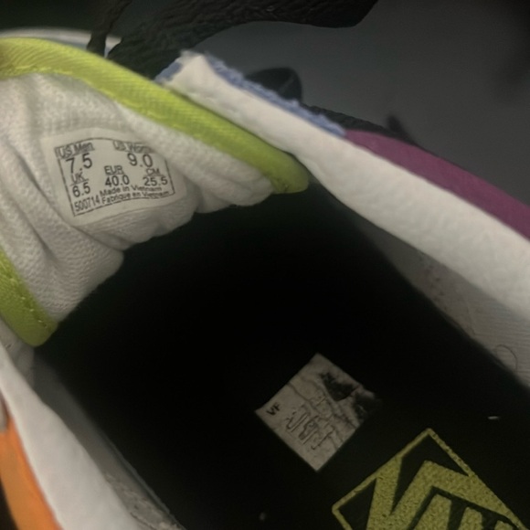 👟Vans Old Skool 'Mix & Match - Grape Juice Bright Marigold' - Women's 7.5 - Picture 2 of 6